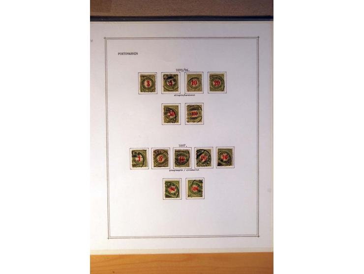 1849/1968, gestempelte kpl. bis überkpl. Sammlung mit u.a. Mi.-Nr. 1-6, 5 im Paar sowie vielen Besonderheiten wie Typen, Farb