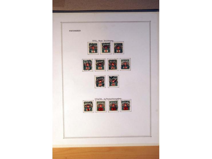 1849/1968, gestempelte kpl. bis überkpl. Sammlung mit u.a. Mi.-Nr. 1-6, 5 im Paar sowie vielen Besonderheiten wie Typen, Farb