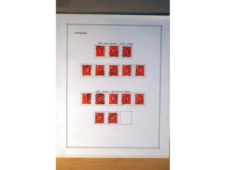 1849/1968, gestempelte kpl. bis überkpl. Sammlung mit u.a. Mi.-Nr. 1-6, 5 im Paar sowie vielen Besonderheiten wie Typen, Farb