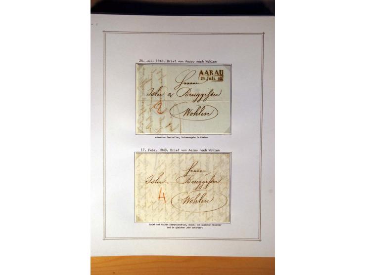 1849/1968, gestempelte kpl. bis überkpl. Sammlung mit u.a. Mi.-Nr. 1-6, 5 im Paar sowie vielen Besonderheiten wie Typen, Farb