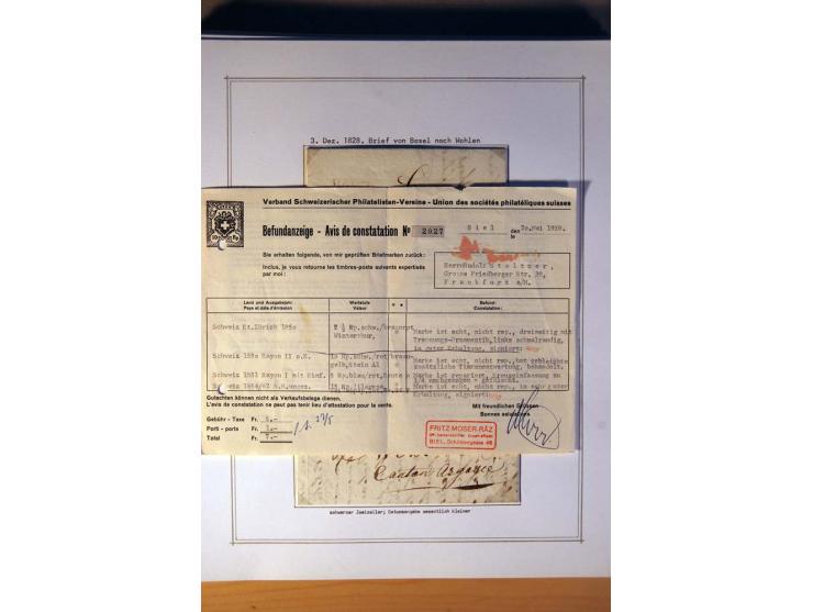 1849/1968, gestempelte kpl. bis überkpl. Sammlung mit u.a. Mi.-Nr. 1-6, 5 im Paar sowie vielen Besonderheiten wie Typen, Farb
