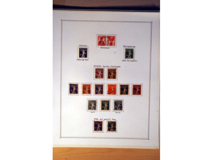1849/1968, gestempelte kpl. bis überkpl. Sammlung mit u.a. Mi.-Nr. 1-6, 5 im Paar sowie vielen Besonderheiten wie Typen, Farb