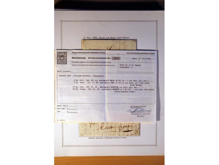 1849/1968, gestempelte kpl. bis überkpl. Sammlung mit u.a. Mi.-Nr. 1-6, 5 im Paar sowie vielen Besonderheiten wie Typen, Farb