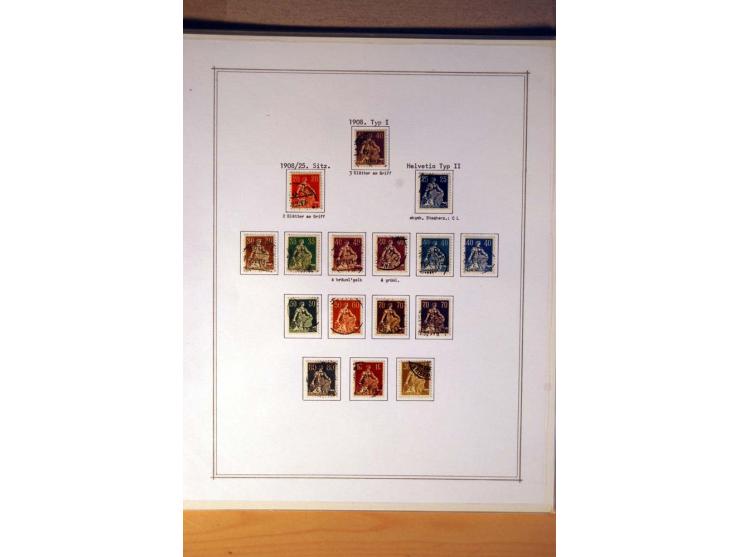 1849/1968, gestempelte kpl. bis überkpl. Sammlung mit u.a. Mi.-Nr. 1-6, 5 im Paar sowie vielen Besonderheiten wie Typen, Farb