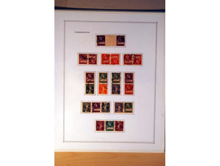 1849/1968, gestempelte kpl. bis überkpl. Sammlung mit u.a. Mi.-Nr. 1-6, 5 im Paar sowie vielen Besonderheiten wie Typen, Farb