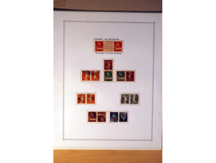 1849/1968, gestempelte kpl. bis überkpl. Sammlung mit u.a. Mi.-Nr. 1-6, 5 im Paar sowie vielen Besonderheiten wie Typen, Farb