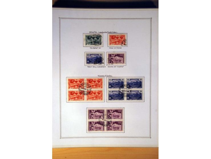1849/1968, gestempelte kpl. bis überkpl. Sammlung mit u.a. Mi.-Nr. 1-6, 5 im Paar sowie vielen Besonderheiten wie Typen, Farb