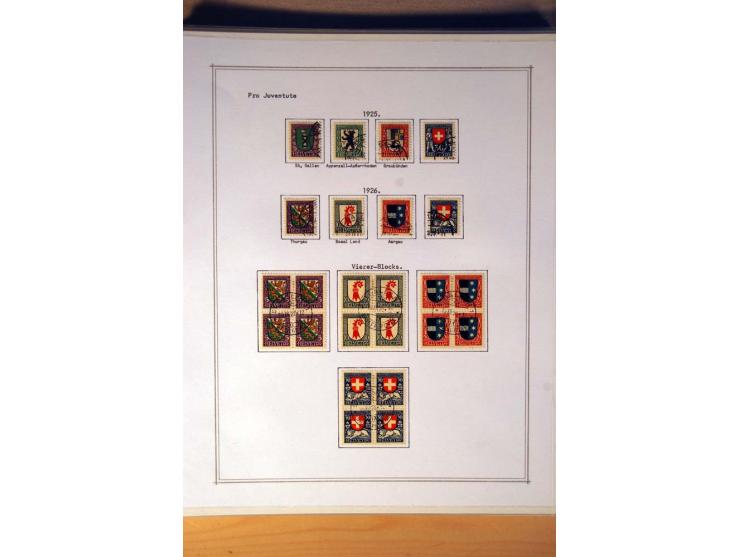 1849/1968, gestempelte kpl. bis überkpl. Sammlung mit u.a. Mi.-Nr. 1-6, 5 im Paar sowie vielen Besonderheiten wie Typen, Farb