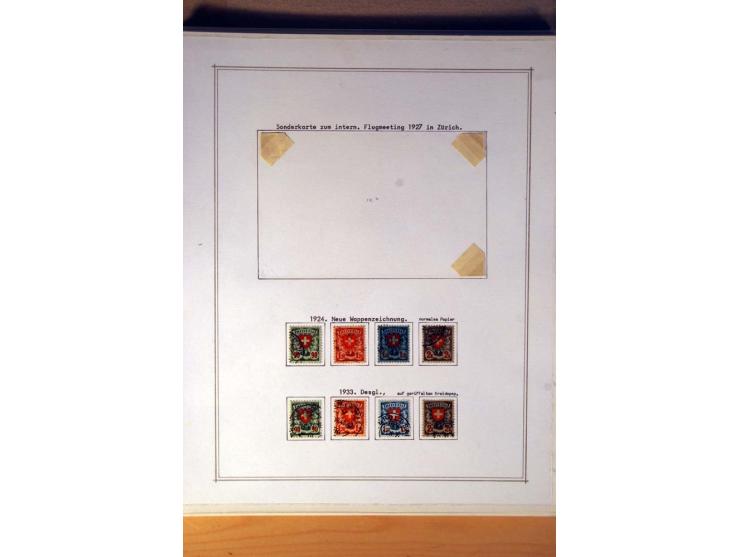1849/1968, gestempelte kpl. bis überkpl. Sammlung mit u.a. Mi.-Nr. 1-6, 5 im Paar sowie vielen Besonderheiten wie Typen, Farb