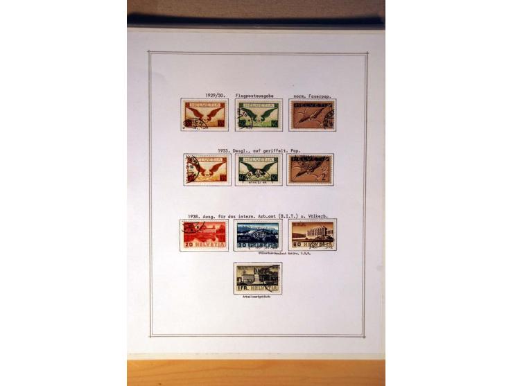 1849/1968, gestempelte kpl. bis überkpl. Sammlung mit u.a. Mi.-Nr. 1-6, 5 im Paar sowie vielen Besonderheiten wie Typen, Farb