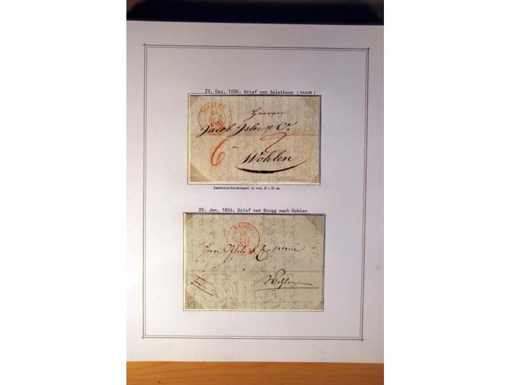 1849/1968, gestempelte kpl. bis überkpl. Sammlung mit u.a. Mi.-Nr. 1-6, 5 im Paar sowie vielen Besonderheiten wie Typen, Farb
