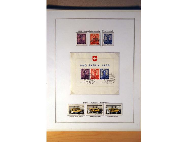 1849/1968, gestempelte kpl. bis überkpl. Sammlung mit u.a. Mi.-Nr. 1-6, 5 im Paar sowie vielen Besonderheiten wie Typen, Farb