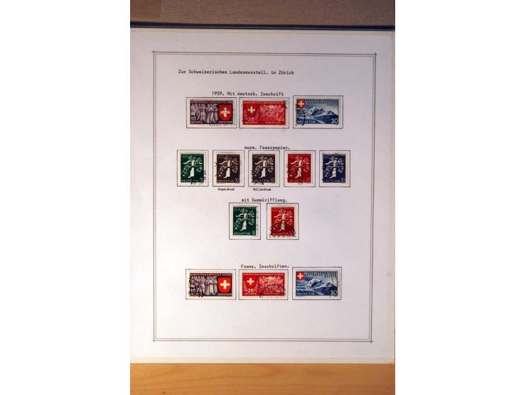 1849/1968, gestempelte kpl. bis überkpl. Sammlung mit u.a. Mi.-Nr. 1-6, 5 im Paar sowie vielen Besonderheiten wie Typen, Farb