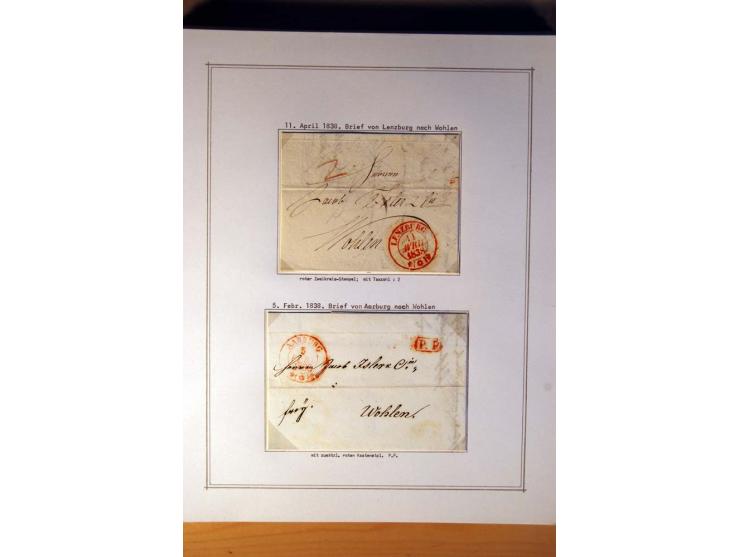 1849/1968, gestempelte kpl. bis überkpl. Sammlung mit u.a. Mi.-Nr. 1-6, 5 im Paar sowie vielen Besonderheiten wie Typen, Farb