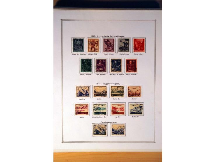 1849/1968, gestempelte kpl. bis überkpl. Sammlung mit u.a. Mi.-Nr. 1-6, 5 im Paar sowie vielen Besonderheiten wie Typen, Farb
