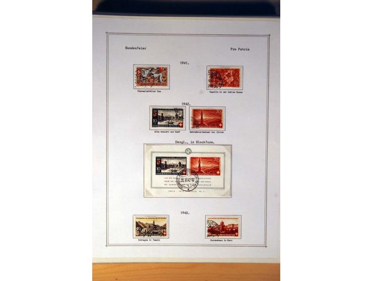 1849/1968, gestempelte kpl. bis überkpl. Sammlung mit u.a. Mi.-Nr. 1-6, 5 im Paar sowie vielen Besonderheiten wie Typen, Farb