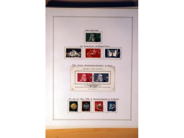 1849/1968, gestempelte kpl. bis überkpl. Sammlung mit u.a. Mi.-Nr. 1-6, 5 im Paar sowie vielen Besonderheiten wie Typen, Farb
