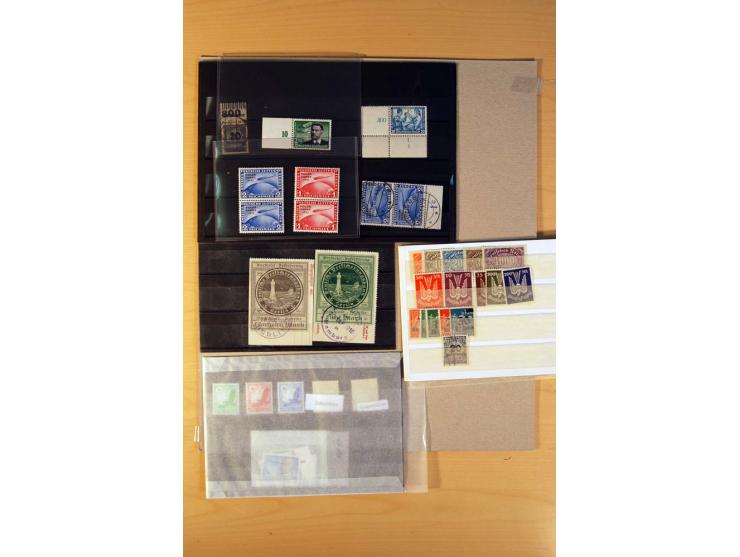 1919/45, ungebrauchte, postfrische und gestempelte Sammlung mit vielen besseren Werten dabei Mi.-Nr. 479-81, 482-95, 499-505,