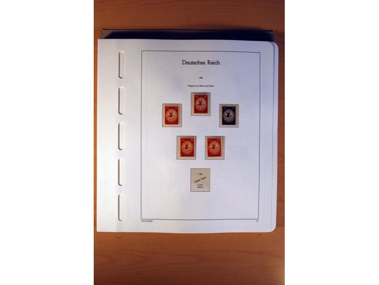 1919/45, ungebrauchte, postfrische und gestempelte Sammlung mit vielen besseren Werten dabei Mi.-Nr. 479-81, 482-95, 499-505,