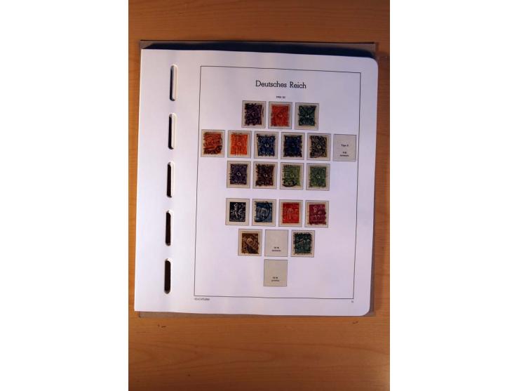 1919/45, ungebrauchte, postfrische und gestempelte Sammlung mit vielen besseren Werten dabei Mi.-Nr. 479-81, 482-95, 499-505,