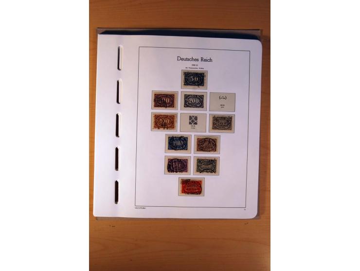1919/45, ungebrauchte, postfrische und gestempelte Sammlung mit vielen besseren Werten dabei Mi.-Nr. 479-81, 482-95, 499-505,