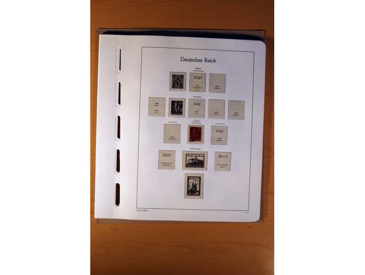 1919/45, ungebrauchte, postfrische und gestempelte Sammlung mit vielen besseren Werten dabei Mi.-Nr. 479-81, 482-95, 499-505,