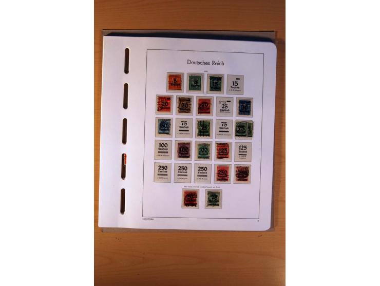 1919/45, ungebrauchte, postfrische und gestempelte Sammlung mit vielen besseren Werten dabei Mi.-Nr. 479-81, 482-95, 499-505,