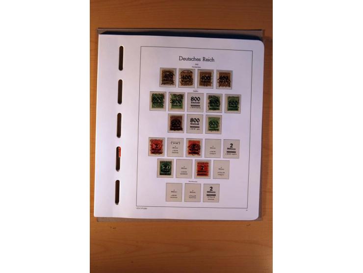 1919/45, ungebrauchte, postfrische und gestempelte Sammlung mit vielen besseren Werten dabei Mi.-Nr. 479-81, 482-95, 499-505,