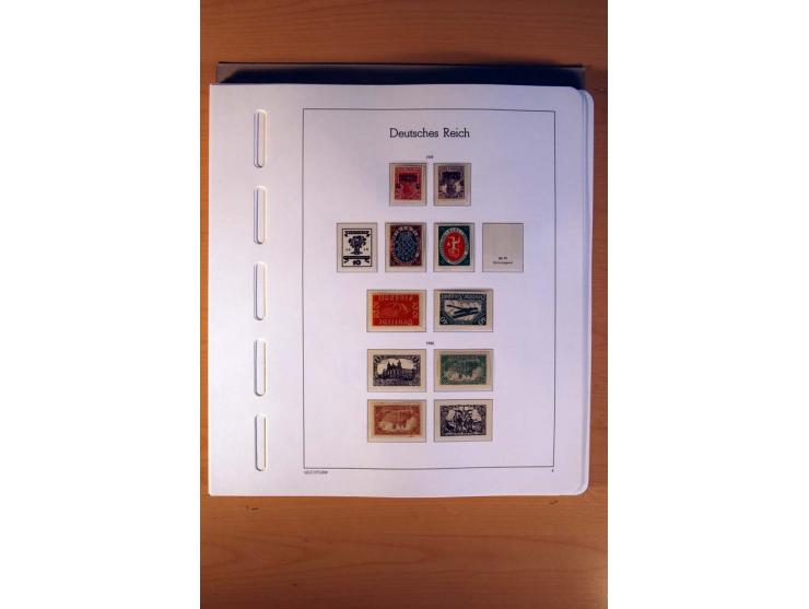 1919/45, ungebrauchte, postfrische und gestempelte Sammlung mit vielen besseren Werten dabei Mi.-Nr. 479-81, 482-95, 499-505,
