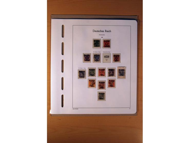 1919/45, ungebrauchte, postfrische und gestempelte Sammlung mit vielen besseren Werten dabei Mi.-Nr. 479-81, 482-95, 499-505,