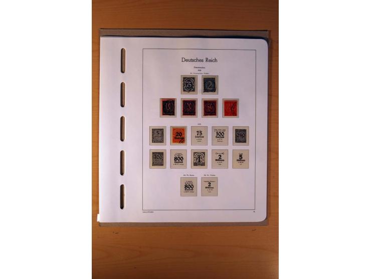 1919/45, ungebrauchte, postfrische und gestempelte Sammlung mit vielen besseren Werten dabei Mi.-Nr. 479-81, 482-95, 499-505,