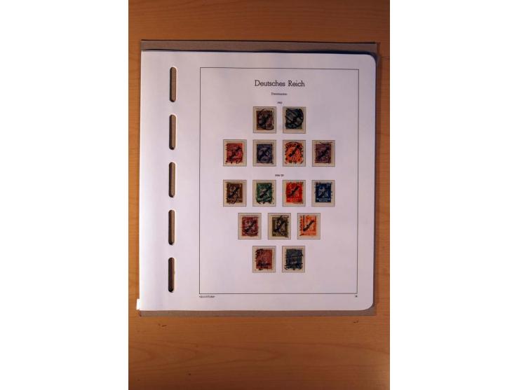 1919/45, ungebrauchte, postfrische und gestempelte Sammlung mit vielen besseren Werten dabei Mi.-Nr. 479-81, 482-95, 499-505,
