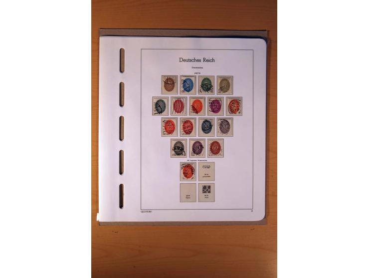 1919/45, ungebrauchte, postfrische und gestempelte Sammlung mit vielen besseren Werten dabei Mi.-Nr. 479-81, 482-95, 499-505,