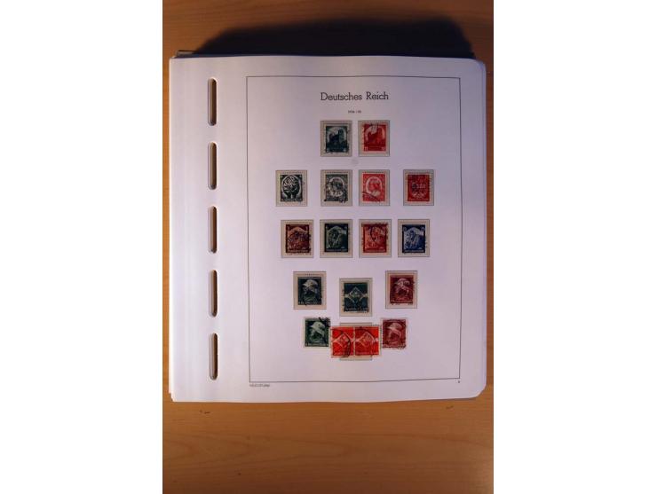 1919/45, ungebrauchte, postfrische und gestempelte Sammlung mit vielen besseren Werten dabei Mi.-Nr. 479-81, 482-95, 499-505,