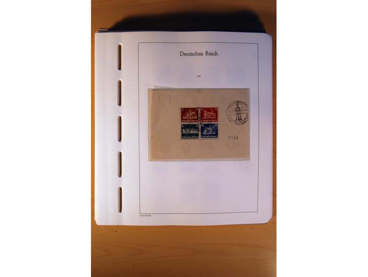 1919/45, ungebrauchte, postfrische und gestempelte Sammlung mit vielen besseren Werten dabei Mi.-Nr. 479-81, 482-95, 499-505,