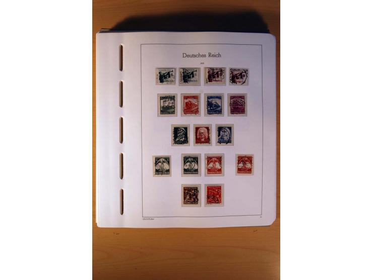1919/45, ungebrauchte, postfrische und gestempelte Sammlung mit vielen besseren Werten dabei Mi.-Nr. 479-81, 482-95, 499-505,