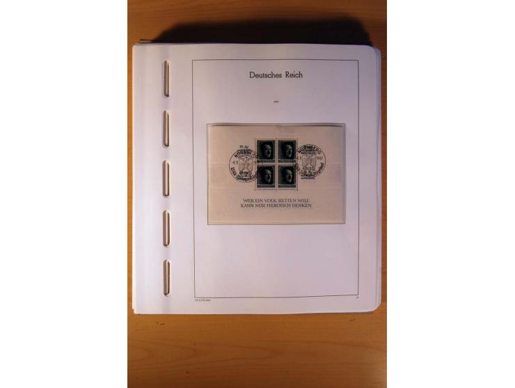 1919/45, ungebrauchte, postfrische und gestempelte Sammlung mit vielen besseren Werten dabei Mi.-Nr. 479-81, 482-95, 499-505,