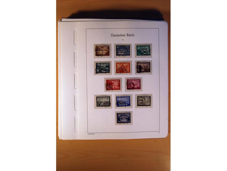 1919/45, ungebrauchte, postfrische und gestempelte Sammlung mit vielen besseren Werten dabei Mi.-Nr. 479-81, 482-95, 499-505,