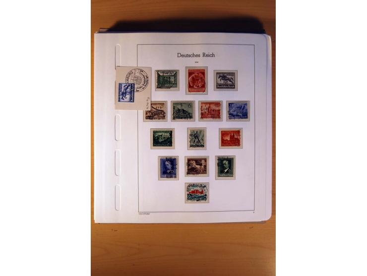1919/45, ungebrauchte, postfrische und gestempelte Sammlung mit vielen besseren Werten dabei Mi.-Nr. 479-81, 482-95, 499-505,