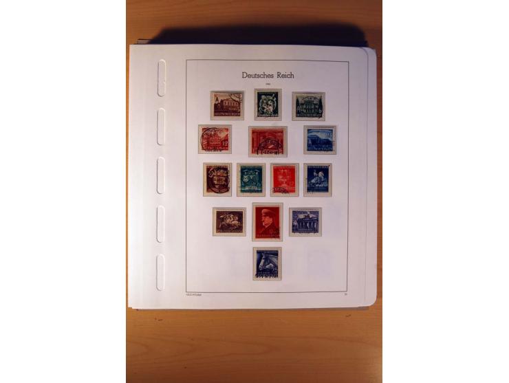 1919/45, ungebrauchte, postfrische und gestempelte Sammlung mit vielen besseren Werten dabei Mi.-Nr. 479-81, 482-95, 499-505,