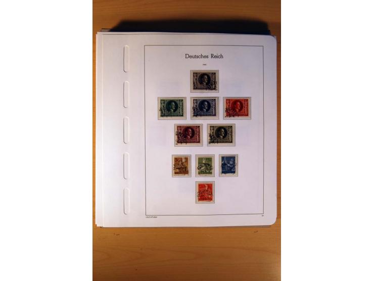 1919/45, ungebrauchte, postfrische und gestempelte Sammlung mit vielen besseren Werten dabei Mi.-Nr. 479-81, 482-95, 499-505,