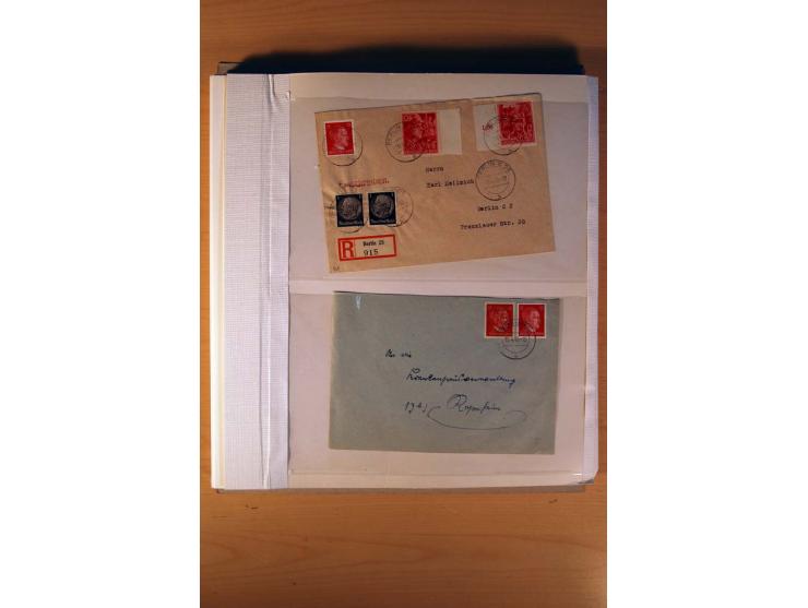 1919/45, ungebrauchte, postfrische und gestempelte Sammlung mit vielen besseren Werten dabei Mi.-Nr. 479-81, 482-95, 499-505,