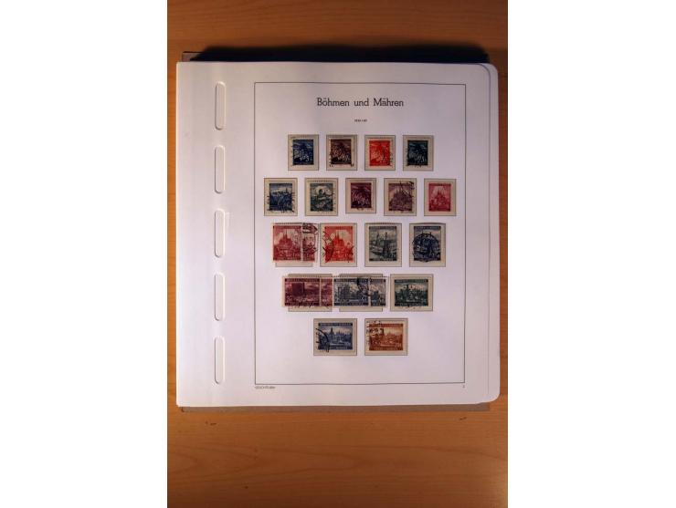1919/45, ungebrauchte, postfrische und gestempelte Sammlung mit vielen besseren Werten dabei Mi.-Nr. 479-81, 482-95, 499-505,