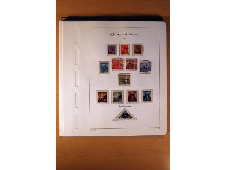 1919/45, ungebrauchte, postfrische und gestempelte Sammlung mit vielen besseren Werten dabei Mi.-Nr. 479-81, 482-95, 499-505,