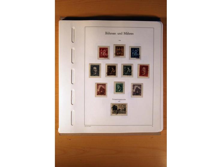 1919/45, ungebrauchte, postfrische und gestempelte Sammlung mit vielen besseren Werten dabei Mi.-Nr. 479-81, 482-95, 499-505,