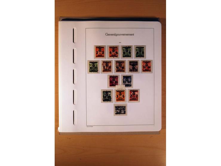 1919/45, ungebrauchte, postfrische und gestempelte Sammlung mit vielen besseren Werten dabei Mi.-Nr. 479-81, 482-95, 499-505,