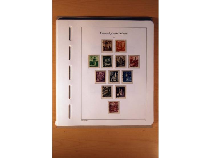 1919/45, ungebrauchte, postfrische und gestempelte Sammlung mit vielen besseren Werten dabei Mi.-Nr. 479-81, 482-95, 499-505,