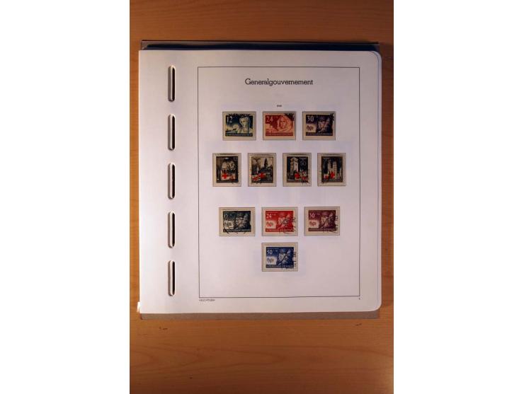 1919/45, ungebrauchte, postfrische und gestempelte Sammlung mit vielen besseren Werten dabei Mi.-Nr. 479-81, 482-95, 499-505,