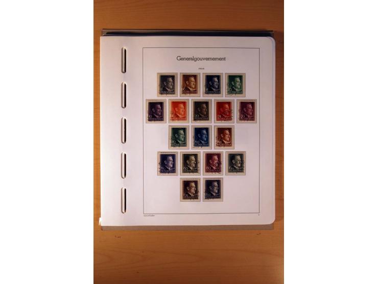 1919/45, ungebrauchte, postfrische und gestempelte Sammlung mit vielen besseren Werten dabei Mi.-Nr. 479-81, 482-95, 499-505,