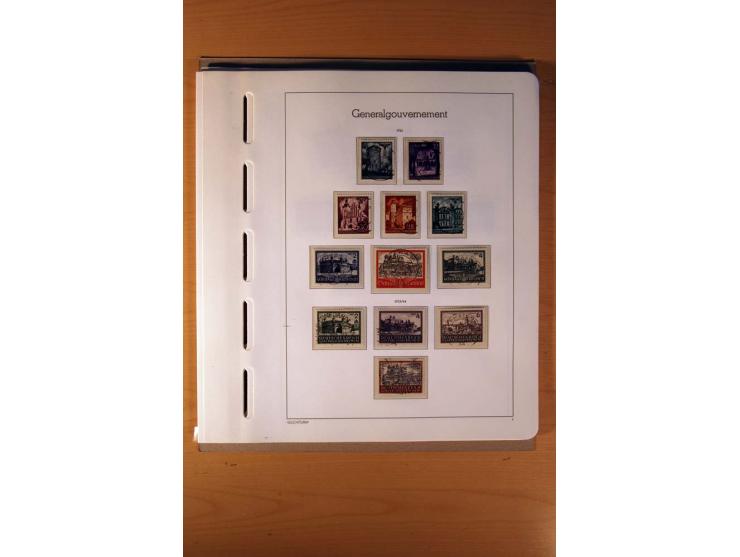 1919/45, ungebrauchte, postfrische und gestempelte Sammlung mit vielen besseren Werten dabei Mi.-Nr. 479-81, 482-95, 499-505,